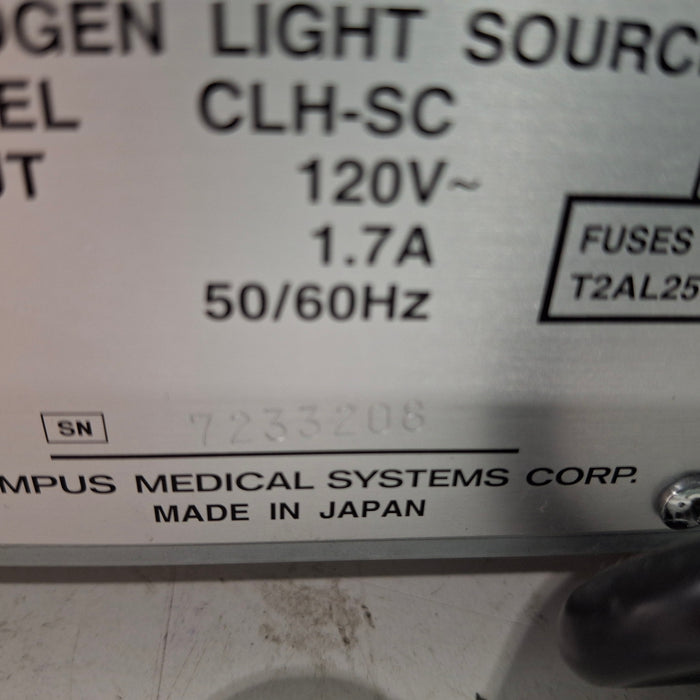 Olympus CLH-SC Halogen Light Source