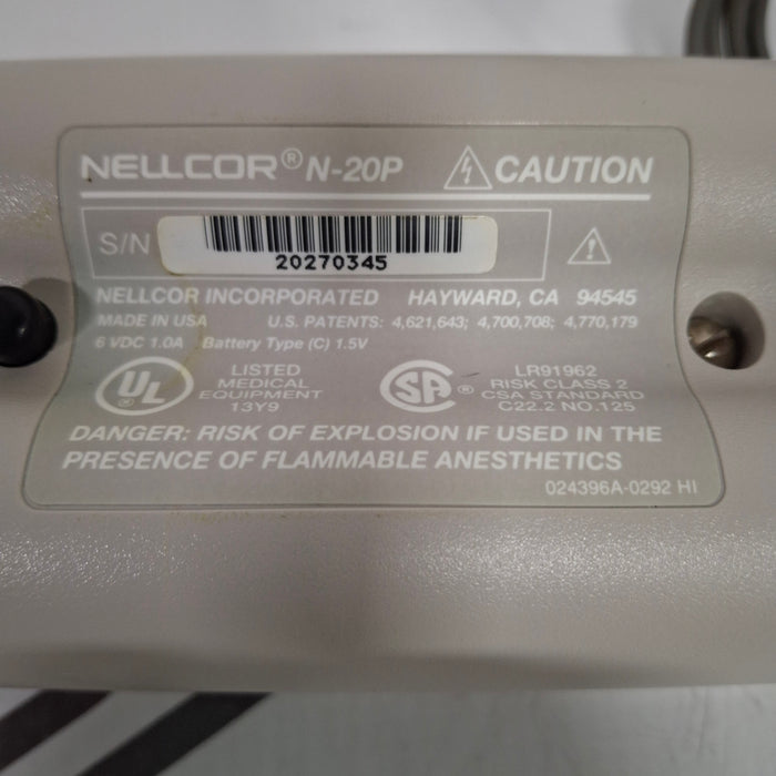 Nellcor N-20P Pulse Oximeter