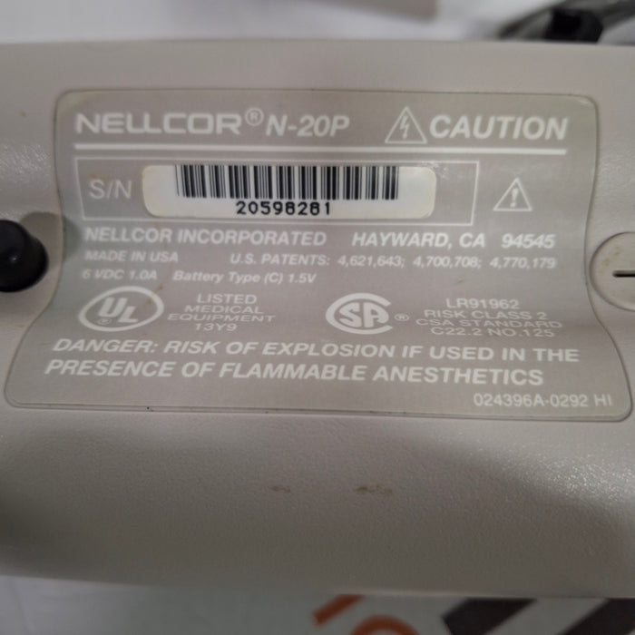 Nellcor N-20P Pulse Oximeter