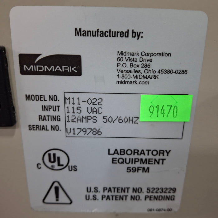 Midmark M11-022 UltraClave Autoclave Sterilizer