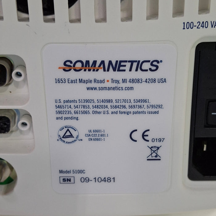 Somanetics Invos 5100C Cerebral Oximeter Monitor