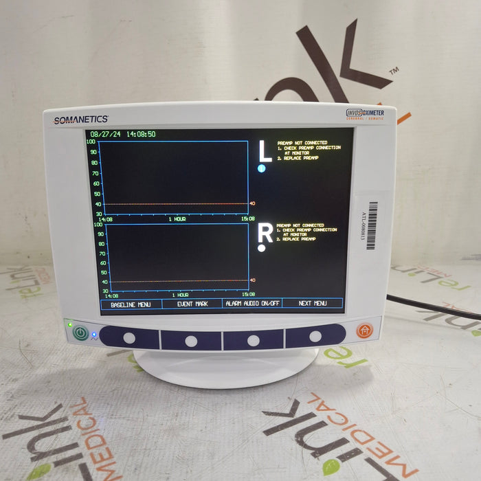 Somanetics Invos 5100C Cerebral Oximeter Monitor