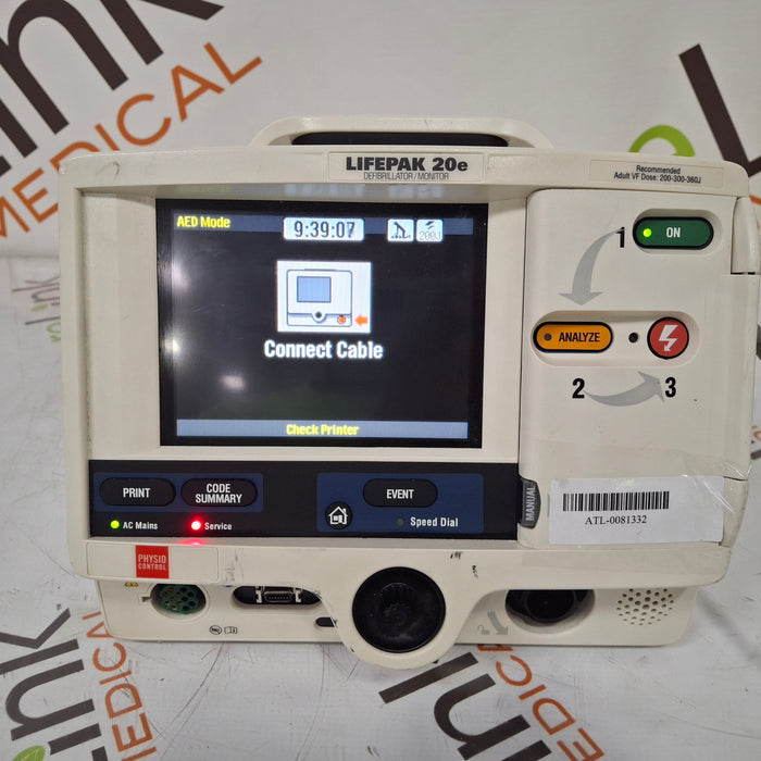 Physio-Control LifePak 20e Defibrillator