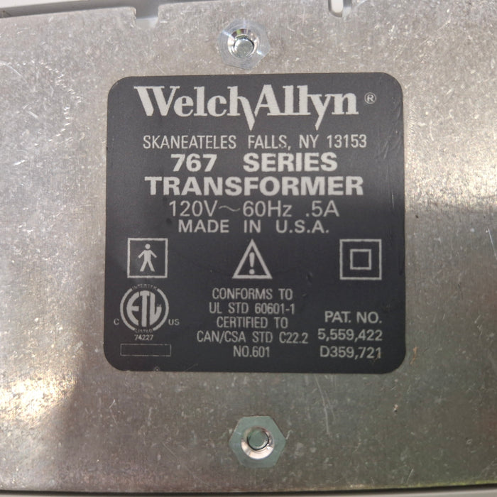 Welch Allyn 767 Series Transformer without Heads