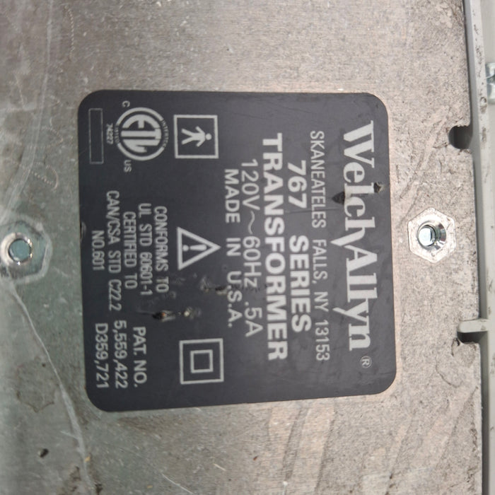 Welch Allyn 767 Series Transformer without Heads