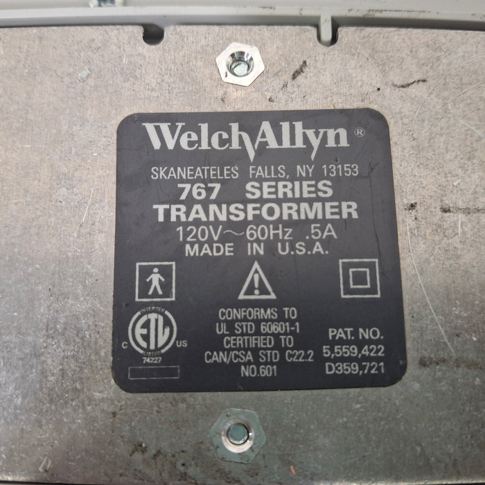 Welch Allyn 767 Series Transformer without Heads