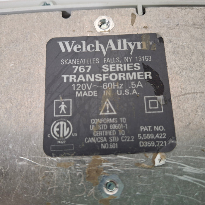 Welch Allyn 767 Series Transformer without Heads