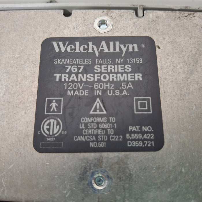 Welch Allyn 767 Series Transformer without Heads