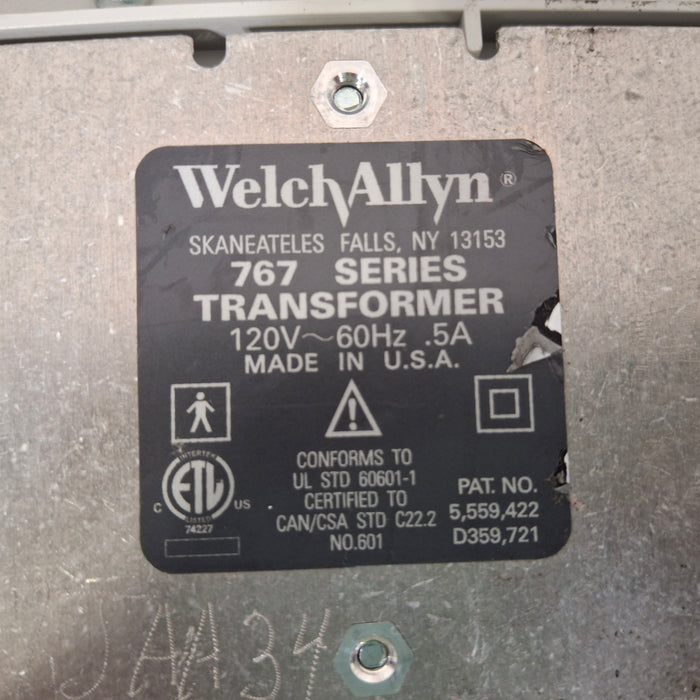 Welch Allyn 767 Series Transformer without Heads