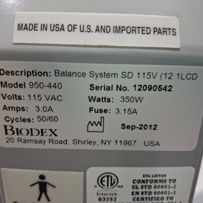 Biodex 950-440 SD Balance System