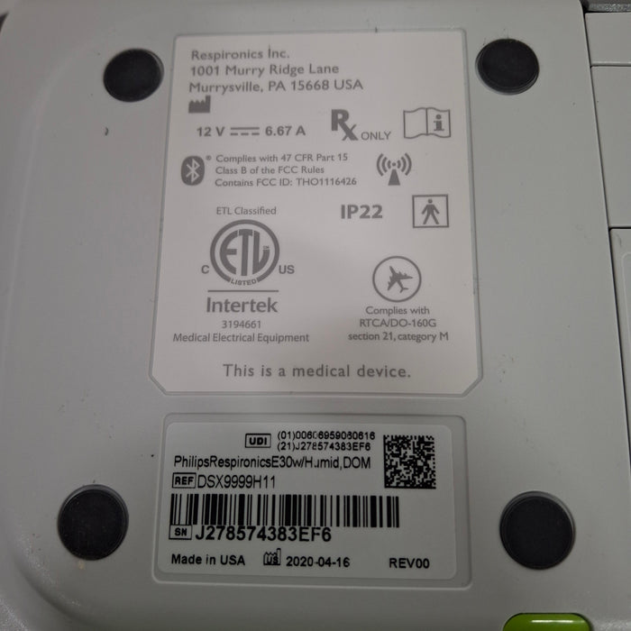 Philips Philips Respironics E30 Ventilator Respiratory reLink Medical