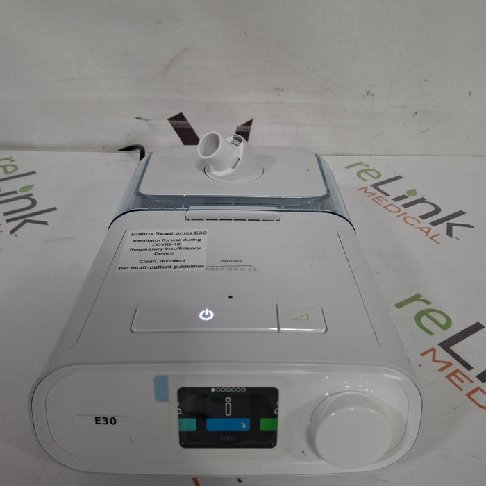 Philips Philips Respironics E30 Ventilator Respiratory reLink Medical
