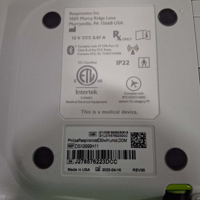 Philips Philips Respironics E30 Ventilator Respiratory reLink Medical