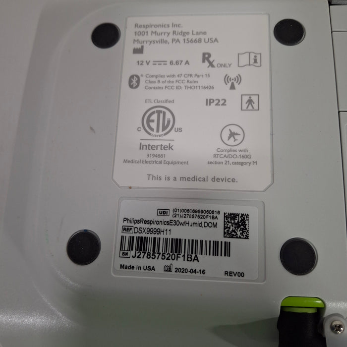 Philips Philips Respironics E30 Ventilator Respiratory reLink Medical