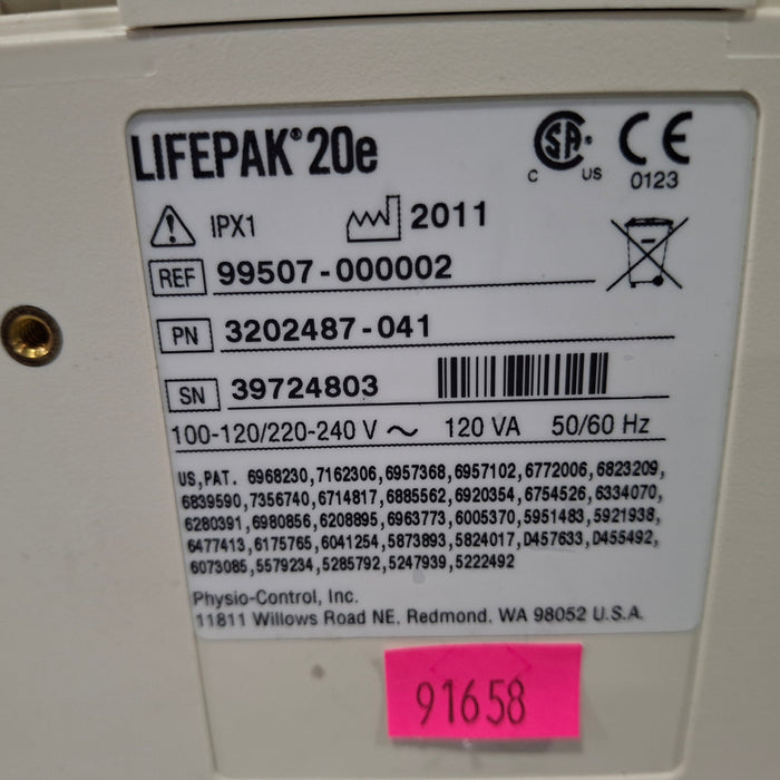 Physio-Control LifePak 20e Defibrillator