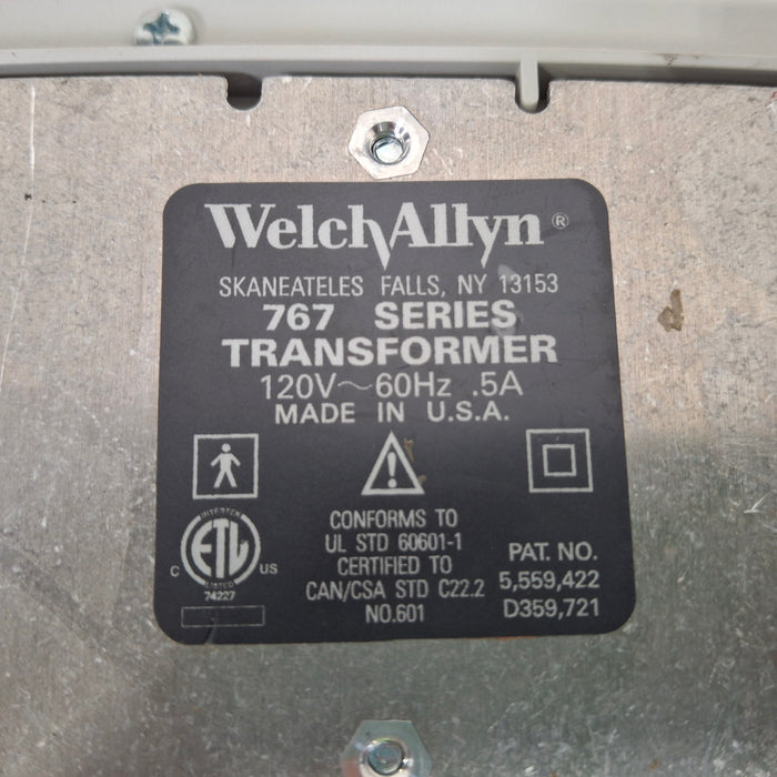 Welch Allyn 767 Series Transformer without Heads