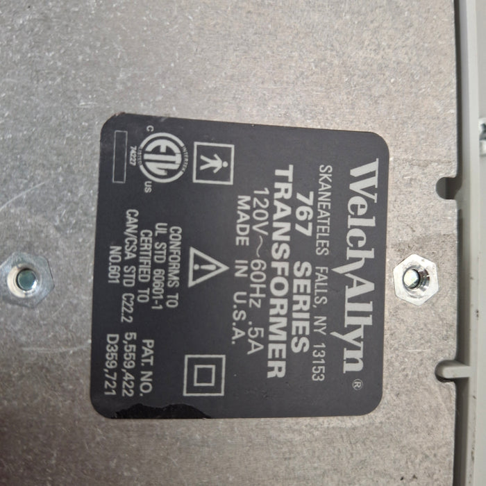 Welch Allyn 767 Series Transformer without Heads