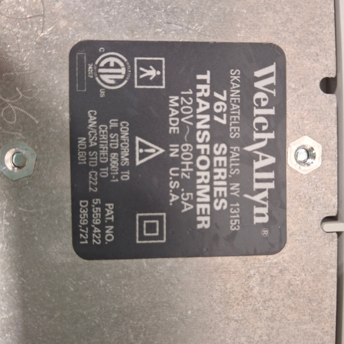 Welch Allyn 767 Series Transformer without Heads