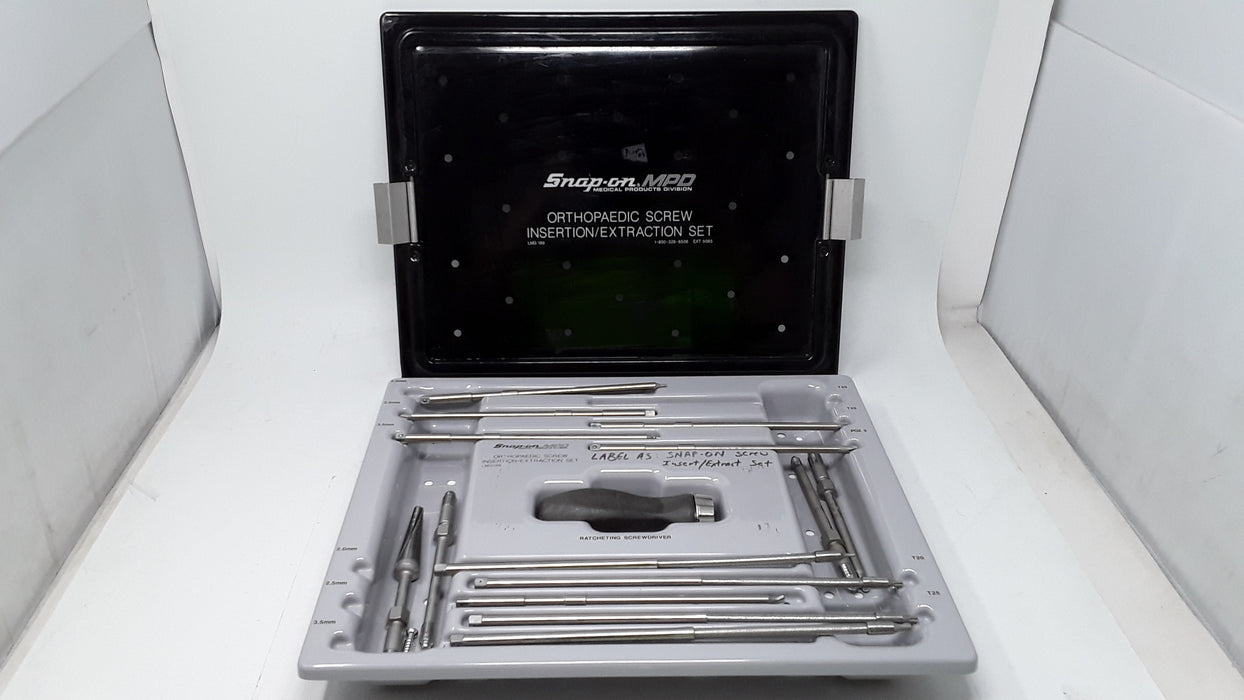 Snap-on Incorporated Orthopaedic Screw Insertion Extraction Set