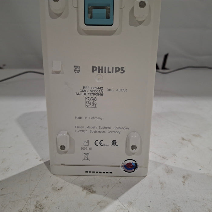 Philips M3001A-A01C06 Fast SpO2, NIBP, ECG, Temp, IBP MMS Module