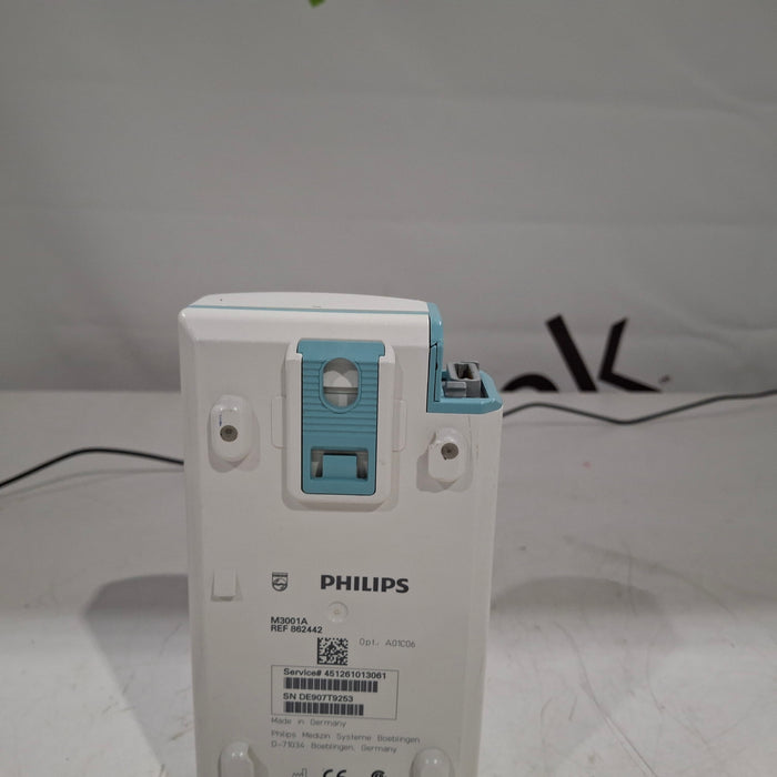 Philips M3001A-A01C06 Fast SpO2, NIBP, ECG, Temp, IBP MMS Module