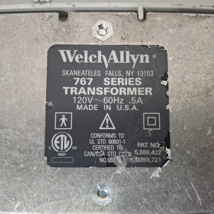 Welch Allyn 767 Series Transformer without Heads