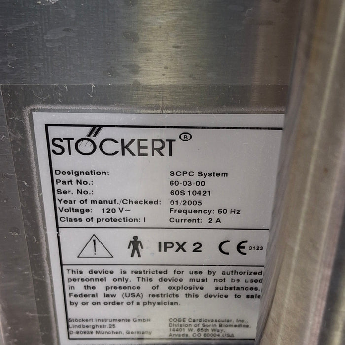 Stockert Stockert 60-03-00 SCPC System Perfusion reLink Medical