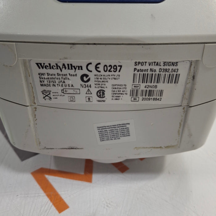 Welch Allyn Spot 420 - NIBP, Temp, Nellcor SpO2 Vital Signs Monitor