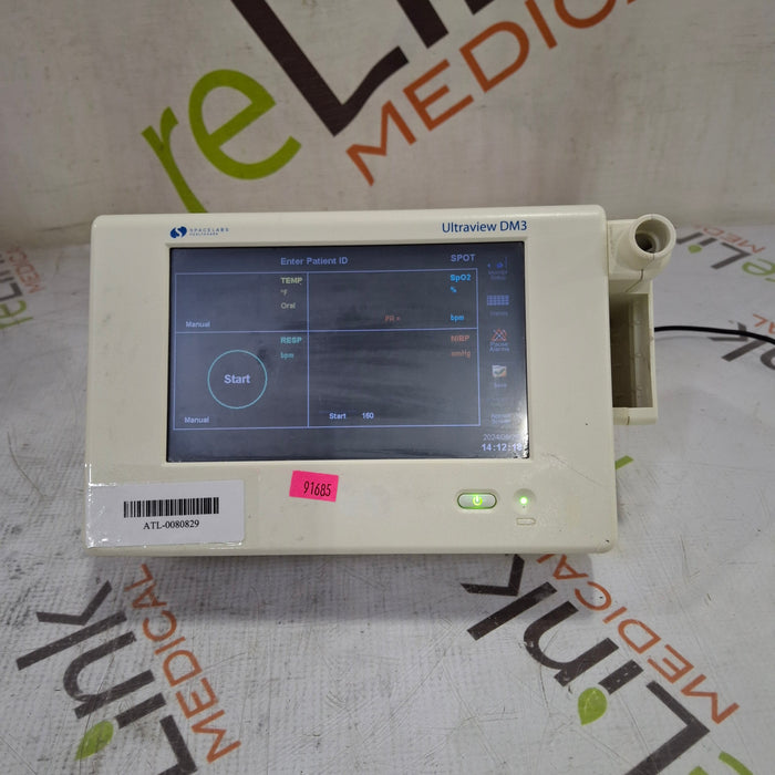 Spacelabs Healthcare Ultraview DM3 Vital Signs Monitor