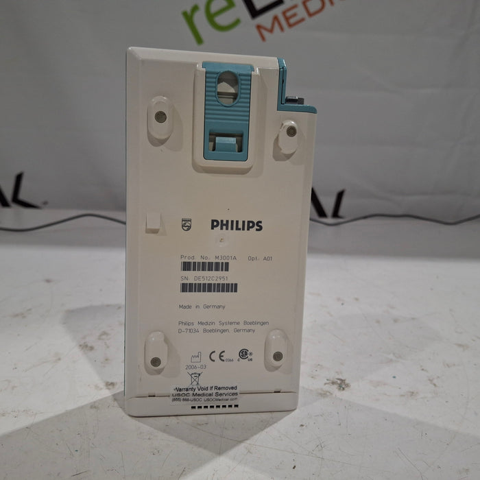 Philips M3001A-A01 Fast SpO2, NIBP, ECG MMS Module