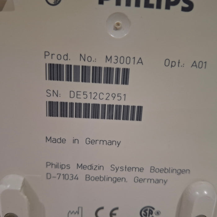 Philips M3001A-A01 Fast SpO2, NIBP, ECG MMS Module