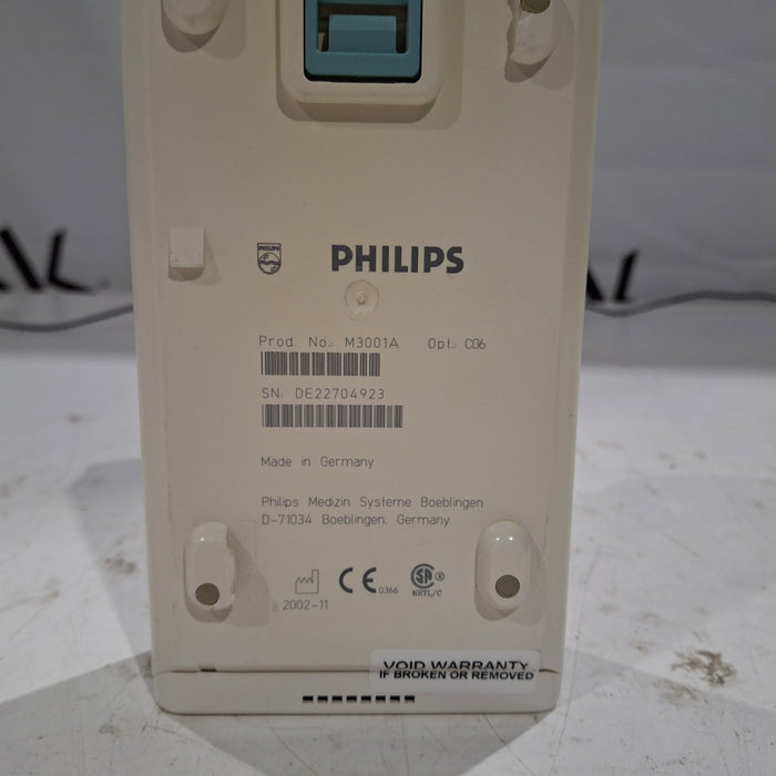 Philips M3001A-C06 Fast SpO2, NIBP, ECG, Temp, IBP MMS Module