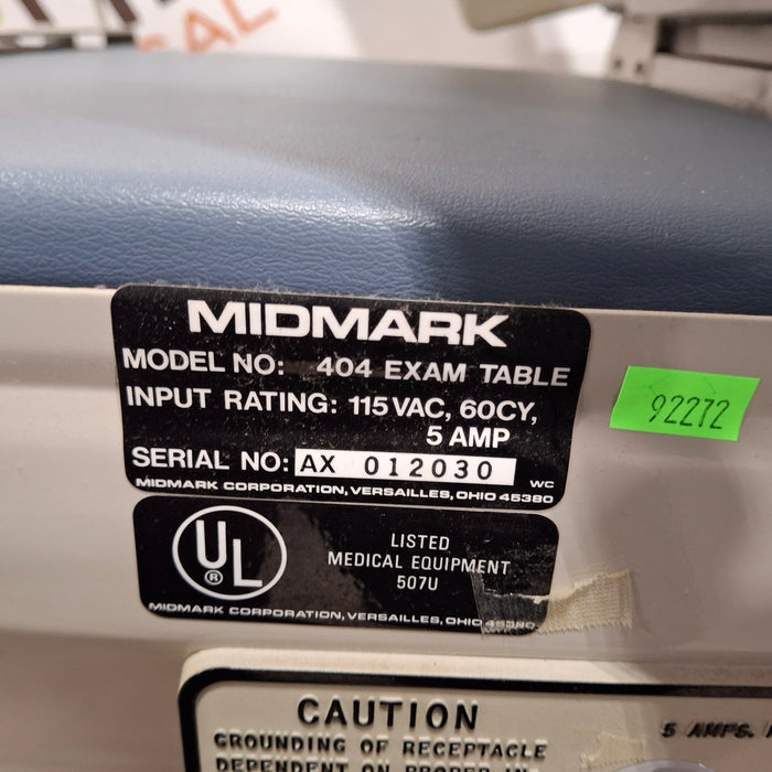 Midmark 404 Exam Table