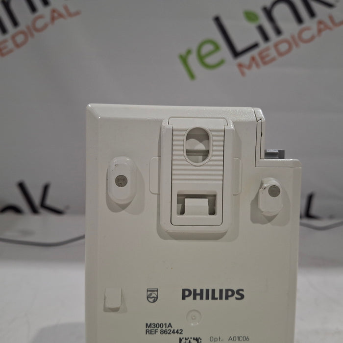 Philips M3001A-A01C06 Fast SpO2, NIBP, ECG, Temp, IBP MMS Module