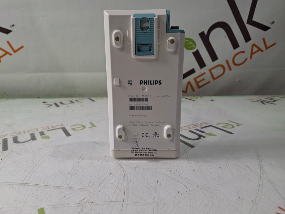 Philips M3001A-A01C06 Fast SpO2, NIBP, ECG, Temp, IBP MMS Module