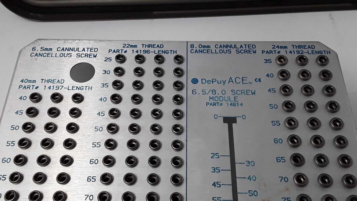 DePuy ACE 6.5/8.0mm Cannulated Screw System