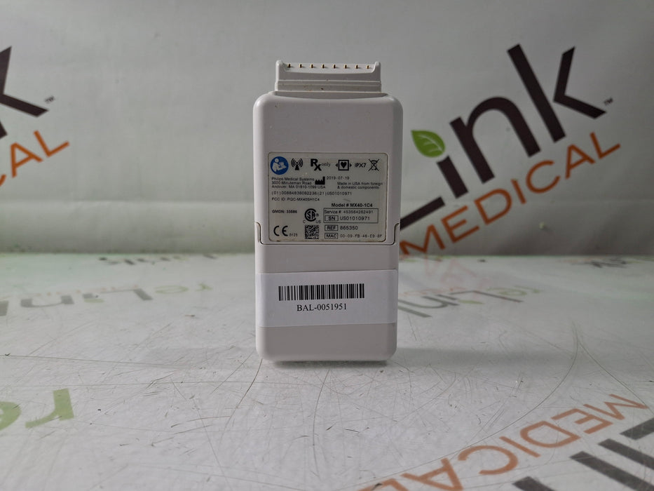 Philips MX40 1.4 ECG 865350 Telemetry Transmitter