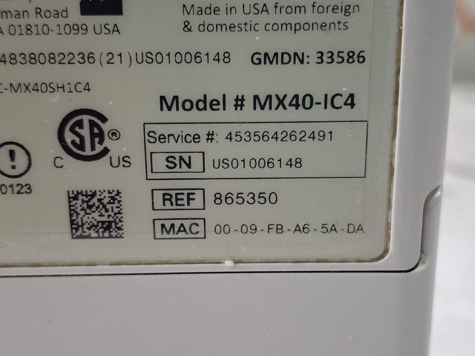 Philips MX40 1.4 ECG 865350 Telemetry Transmitter