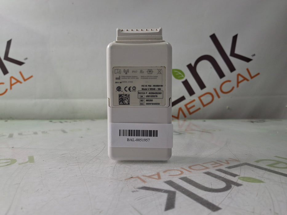 Philips MX40 1.4 ECG 865350 Telemetry Transmitter