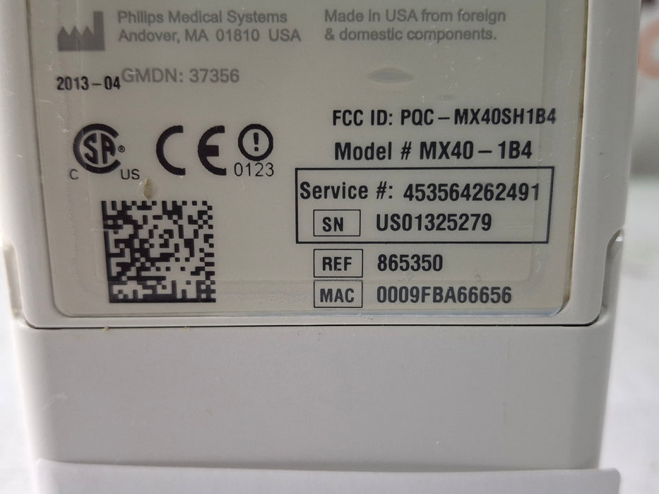 Philips MX40 1.4 ECG 865350 Telemetry Transmitter