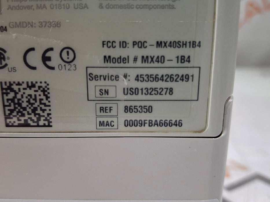 Philips MX40 1.4 ECG 865350 Telemetry Transmitter