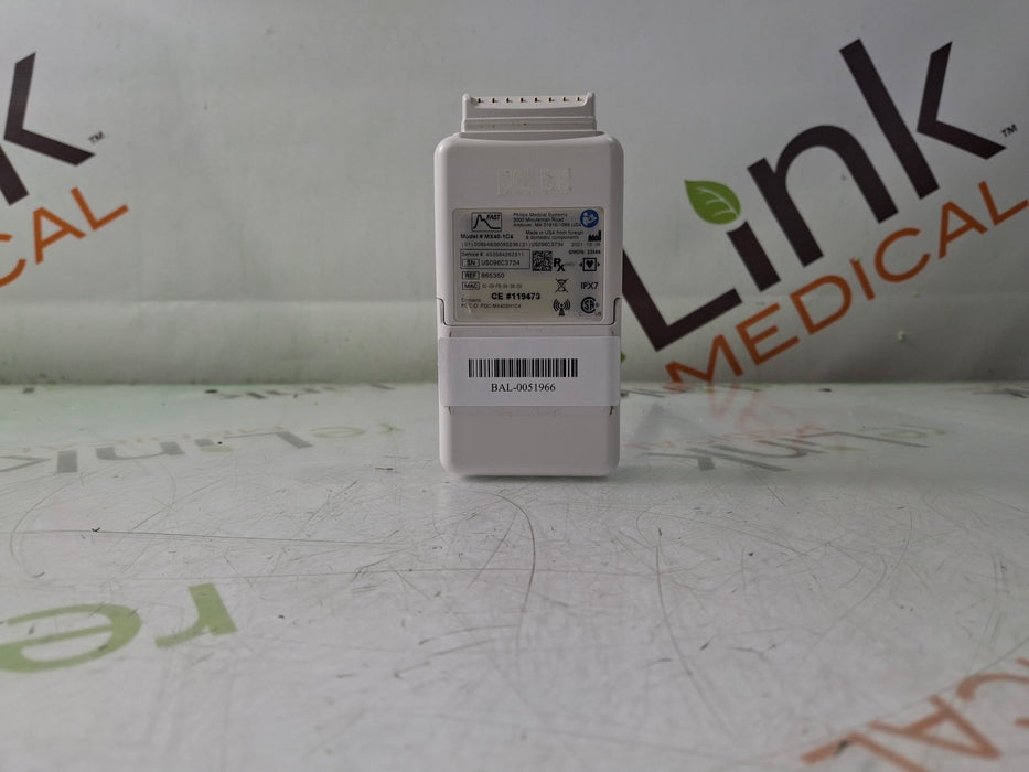 Philips MX40 1.4 ECG/SPO2 865350 Telemetry Transmitter