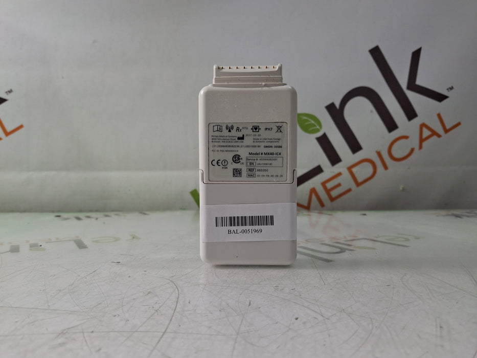 Philips MX40 1.4 ECG 865350 Telemetry Transmitter