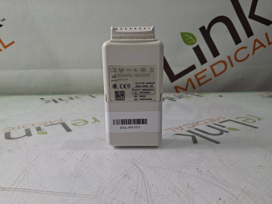 Philips MX40 1.4 ECG 865350 Telemetry Transmitter