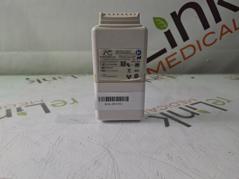 Philips MX40 1.4 ECG/SPO2 865350 Telemetry Transmitter