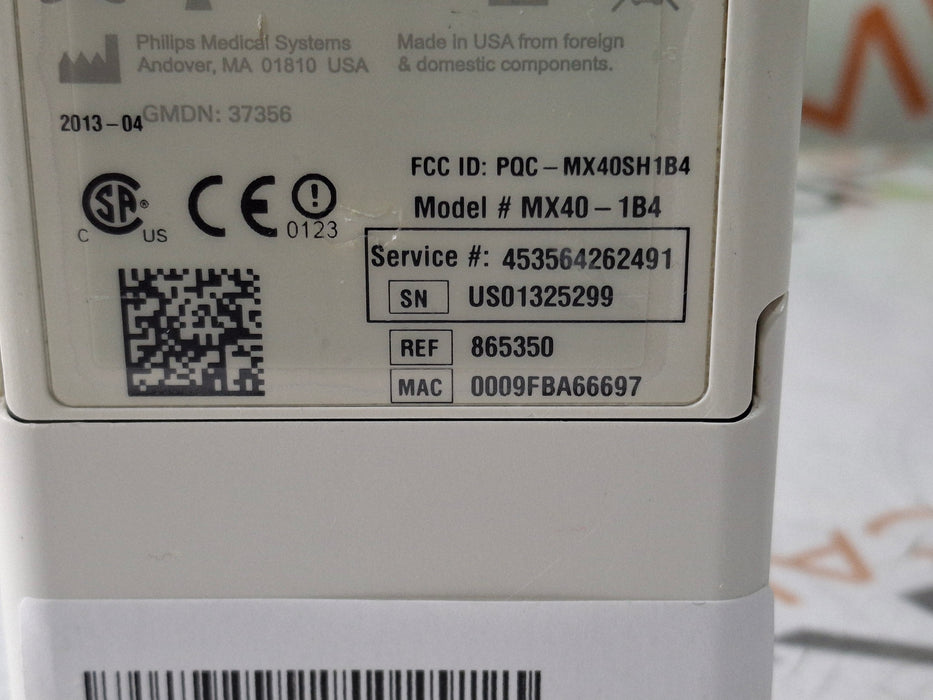 Philips MX40 1.4 ECG 865350 Telemetry Transmitter