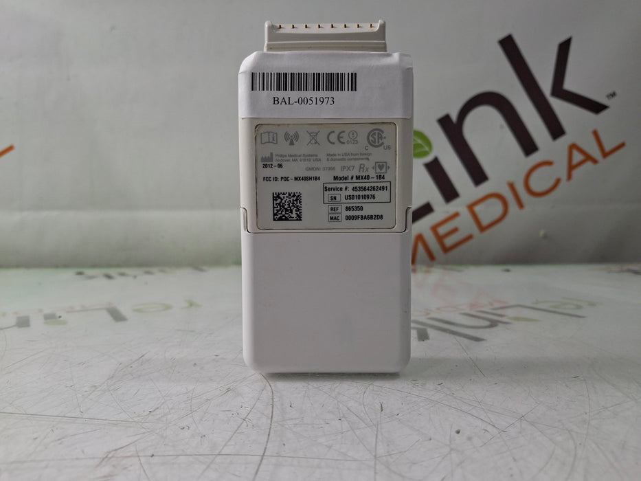 Philips MX40 1.4 ECG 865350 Telemetry Transmitter