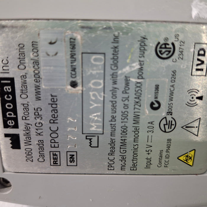 Epocal, Inc Epoc Reader Handheld Blood Analyzer