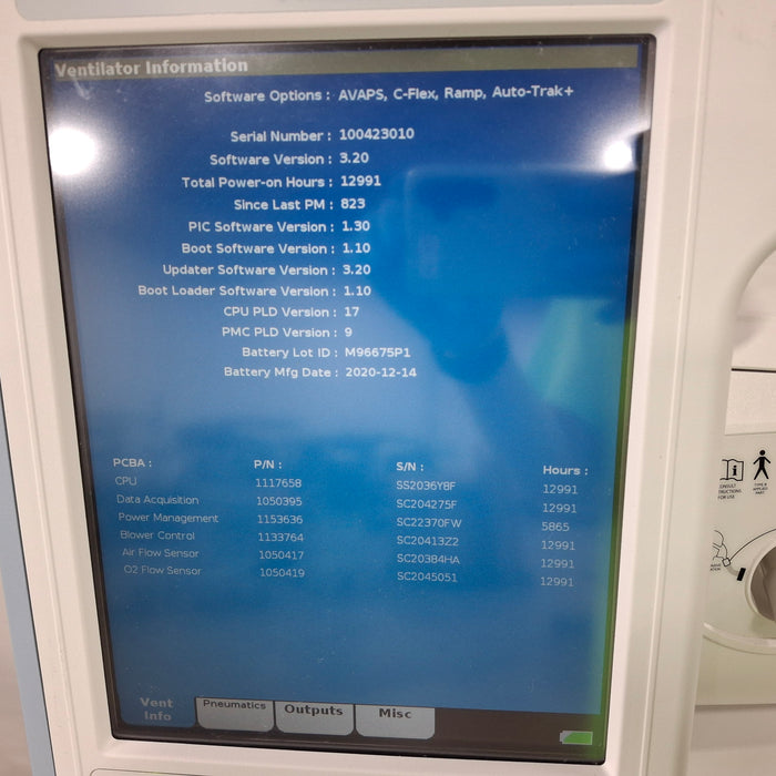 Respironics V60 Plus Ventilator