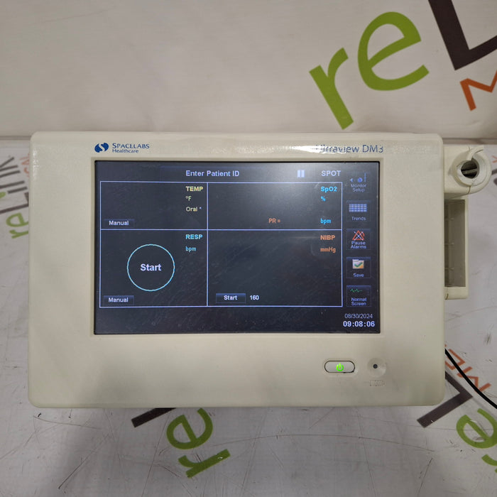 Spacelabs Healthcare Ultraview DM3 Vital Signs Monitor